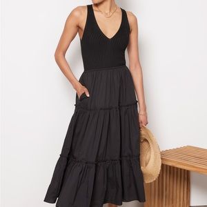 Evereve Arya Mixed Media Dress XS Super cute and super comfy.